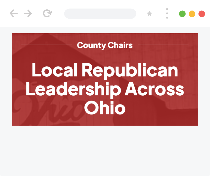 County Chairs