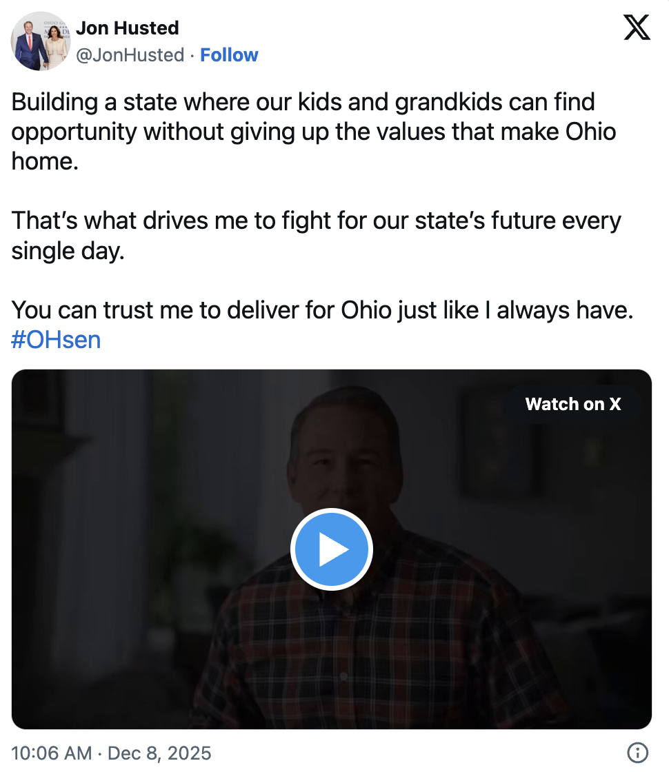 Jon Husted Launch Video