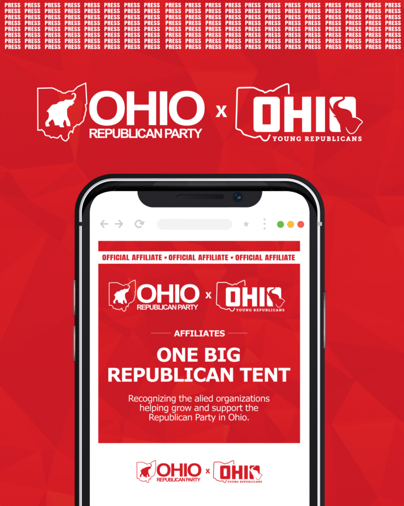 Ohio Republican Party Launches New Affiliates Page, Highlighting Partnership with Ohio Young Republicans