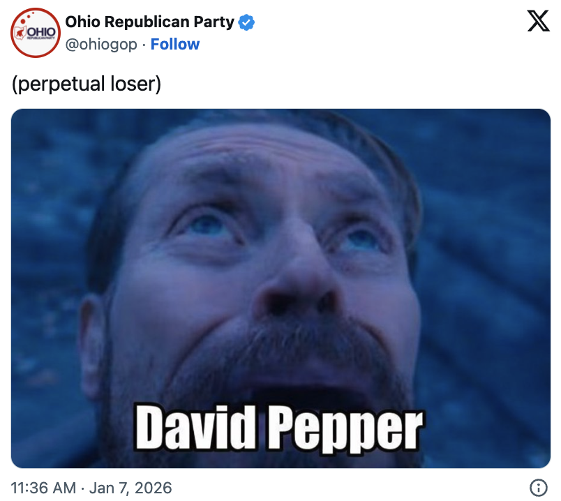 David Pepper is a Perpetual Loser