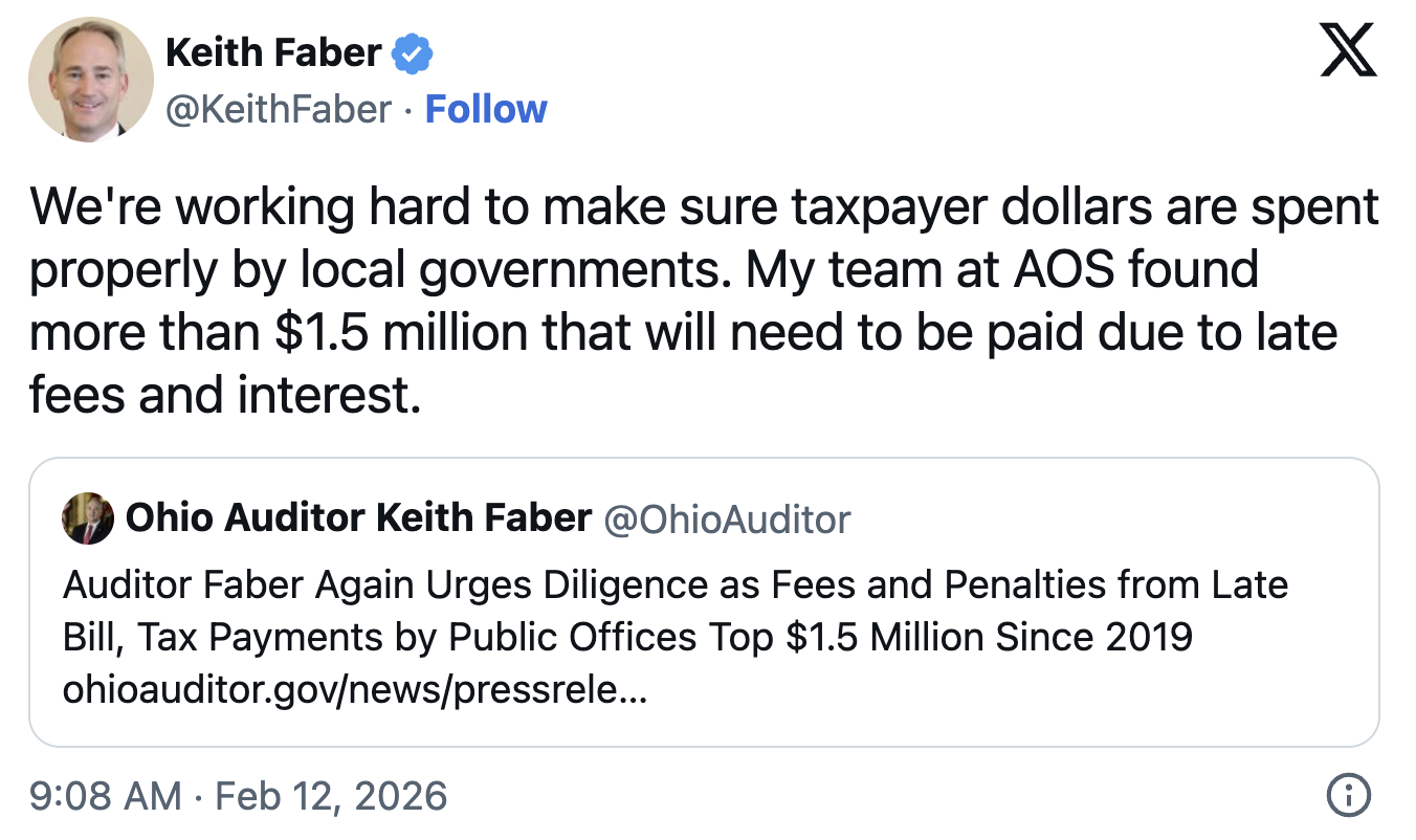 Protecting Ohio Taxpayers Through Smarter Oversight
