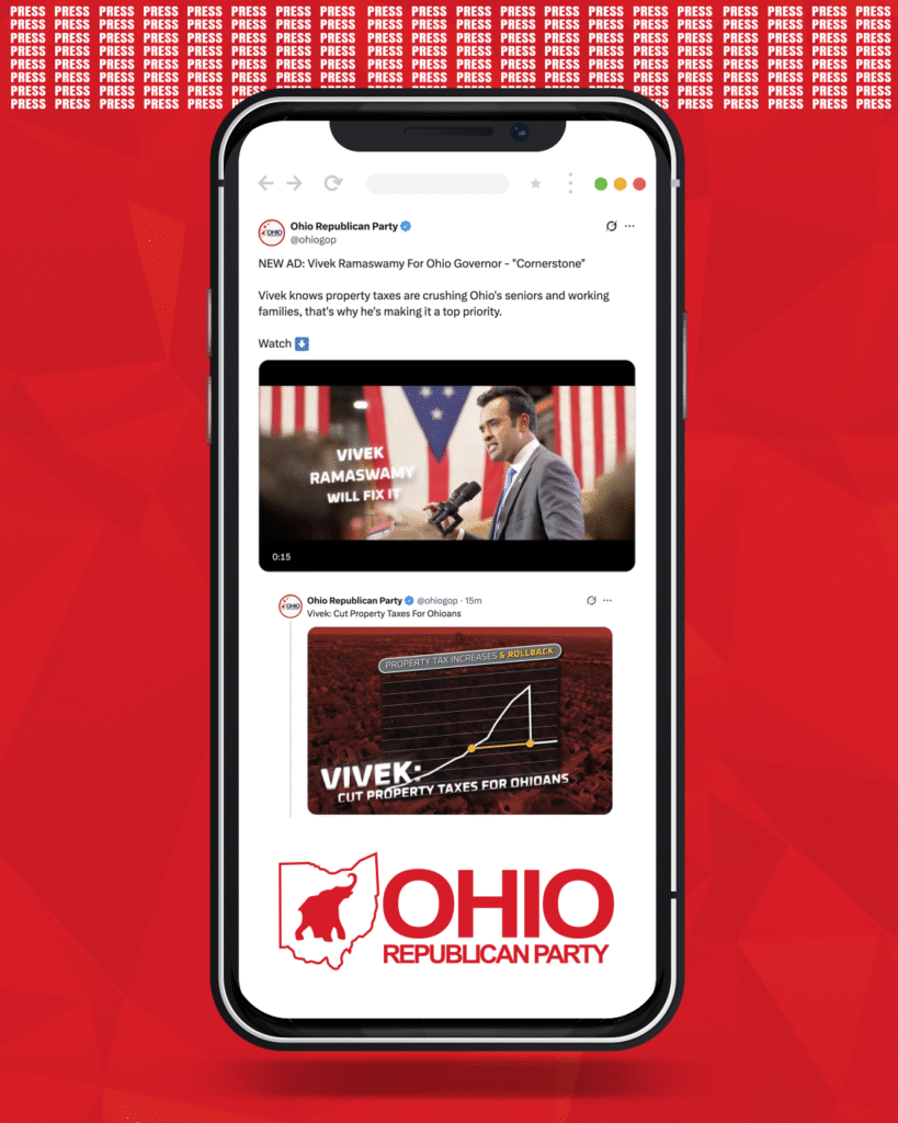 Vivek for Ohio Launches “Cornerstone,” New Ad Focused on Property Tax Relief for All Ohioans