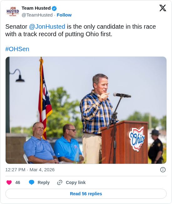 Jon Husted Champions Ohio’s Prosperous Future