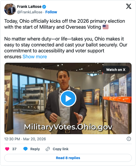 2026 Primary Voting Kicks Off