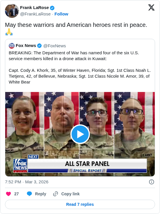 Honoring Brave Service Members Lost in Kuwait