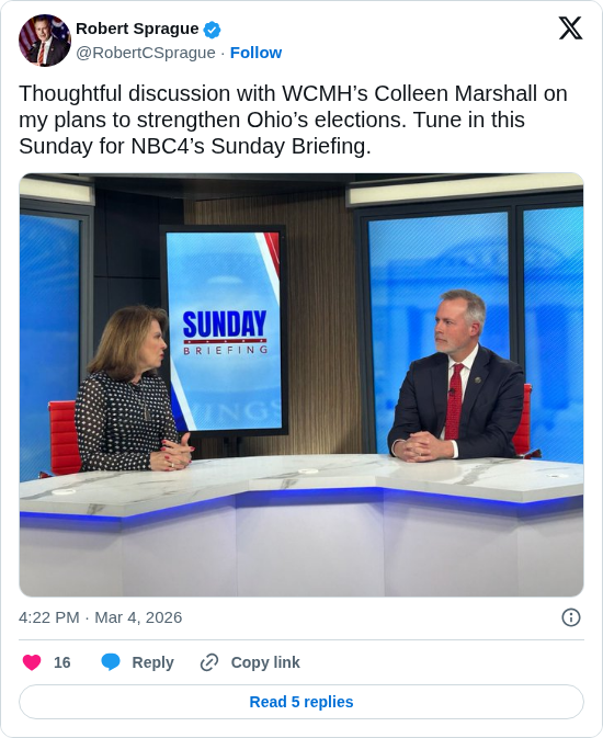 Discussing Plans to Strengthen Ohio’s Elections