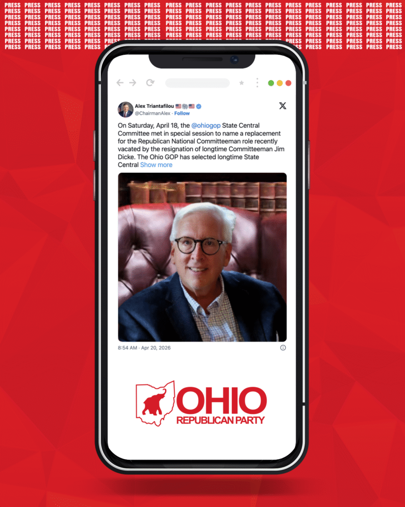 Dave Johnson Elected Republican National Committeeman for Ohio