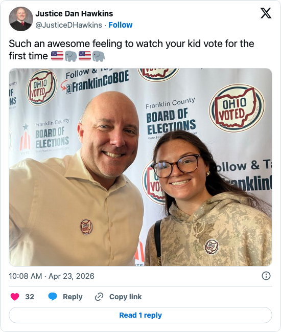 First-Time Voter in the Family