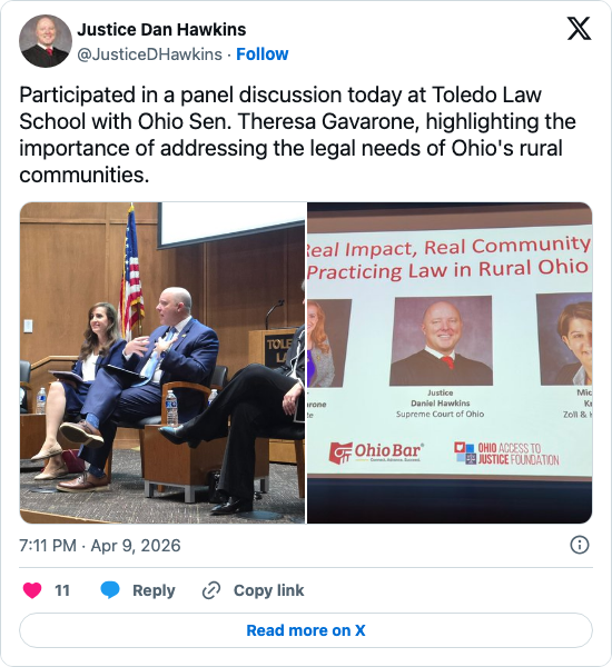 Panel Advocates for Rural Ohio Legal Support